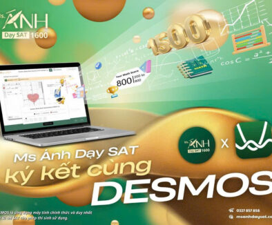 🎉 MADS ký kết hợp tác với ứng dụng Demos – ứng dụng máy tính duy nhất được college board cho phép sử dụng trong kì thi SAT 🎉